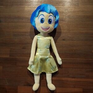 2024 Disney Joy Emotion Plush Inside Out 2 Medium 15'' Pixar Stuffed Lovey Toy